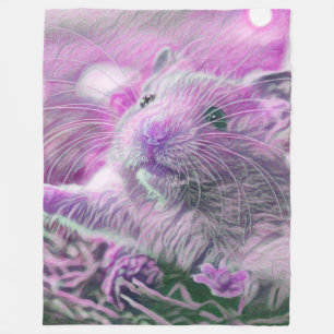 Cobertor De Velo martmix animal- hamster