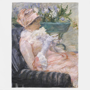 Cobertor De Velo Mary Cassatt - A Xícara de Chá
