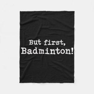 Cobertor De Velo Mas Primeiro Badminton Simples Funn Minimalista