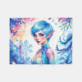 Cobertor De Velo Mata de gelo mágico e gelo da neve, conto de fadas