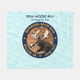 Cobertor De Velo Matanuska Moose Milk