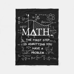 Cobertor De Velo Matemática o primeiro passo é admitir ter um probl