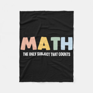 Cobertor De Velo Matemática o Único Assunto Que Conta - Chá de Mate