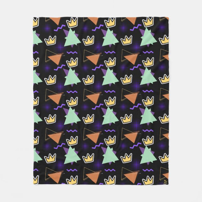 Cobertor De Velo Mau e Boo-jee (Frente)