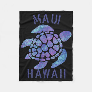Cobertor De Velo Maui, Design de praia havaiana - Presente de tarta