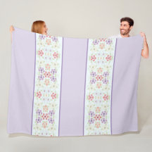 Mauve com Acento de Flor Roxo