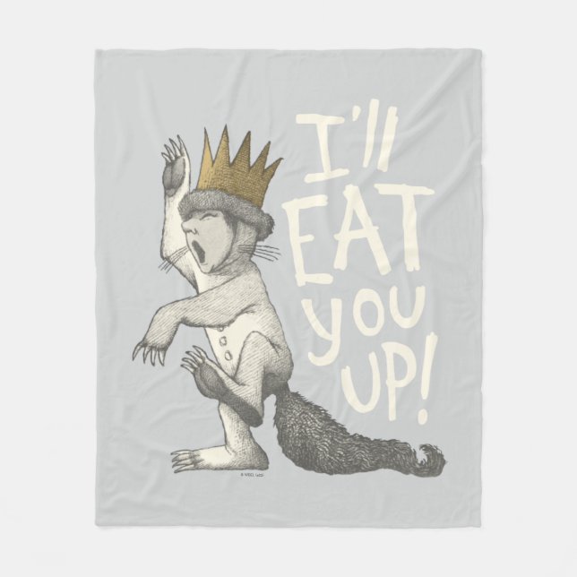 Cobertor De Velo Max | I'll Eat You Up! (Frente)