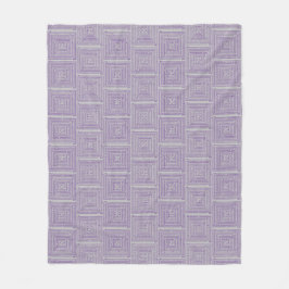 Cobertor De Velo Maze Roxo