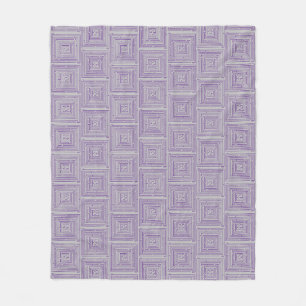 Cobertor De Velo Maze Roxo