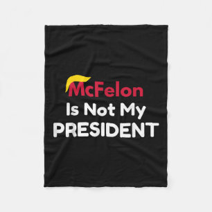Cobertor De Velo Mcfelon Não É Meu Presidente _1