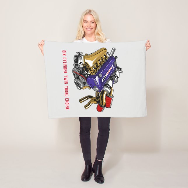 COBERTOR DE VELO MECANISMO TURBO DE SEIS CILINDROS DO JDM (In Situ)