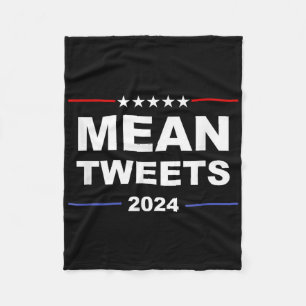 Cobertor De Velo Média Humorosa Tweets & Trump 2024 Ge Político