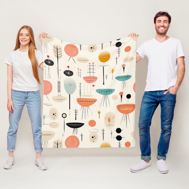 Cobertor De Velo Médio século (In Situ)