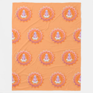 Cobertor De Velo Meditação espiritual Yoga Asana Mandala 3