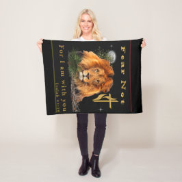 Cobertor De Velo Medo não Isaiah 41:10