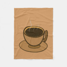 Cobertor De Velo Meio século Moderno Café Marrom