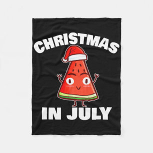 Cobertor De Velo Melancia Natal Em Julho Árvore De Natal De Verão