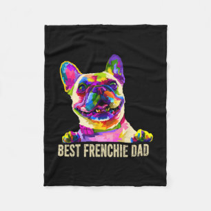 Cobertor De Velo Melhor Arte Frenchie Pai Bulldog Francês Pai de Ca