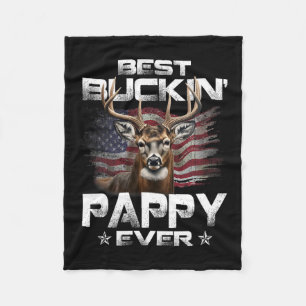 Cobertor De Velo Melhor Buckin' Pappy Ever A Bandeira Dos Eua Caça