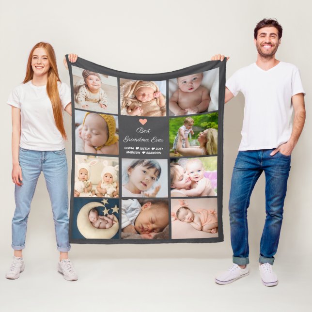 Cobertor De Velo Melhor Colagem De 11 Fotos Da Avó Ever (In Situ)