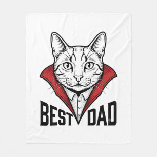 Cobertor De Velo Melhor Design de Gravação Vintage de Gato Vampiro