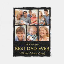 Melhor Dia de os pais de Colagem de Fotos do Pai