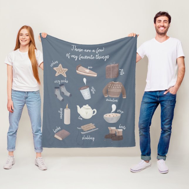 Cobertor De Velo Melhor do inverno Poucas das Minhas Coisas Favorit (In Situ)