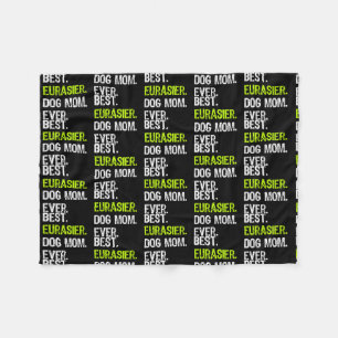 Cobertor De Velo Melhor Eurasier Dog MOM Ever 