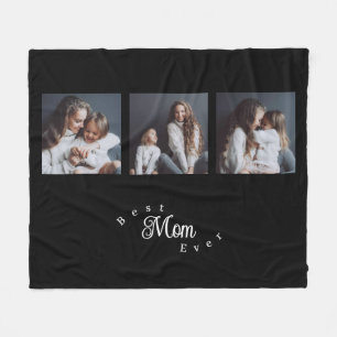 Cobertor De Velo Melhor Mãe Moderna de Todos os Tempos Script Elega