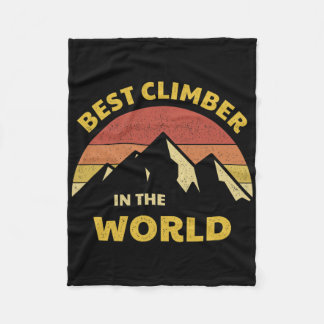 Cobertor De Velo Melhor Montanhista Climber Do Mundo Montanha Cli