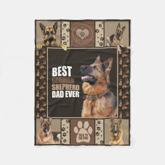 Cobertor De Velo Melhor Pai de German shepherd