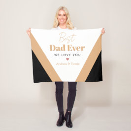 Cobertor De Velo Melhor pai de sempre