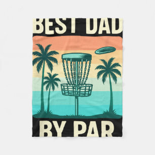 Cobertor De Velo Melhor Pai Pelo Par - Disc Golf Vintage Retro _1