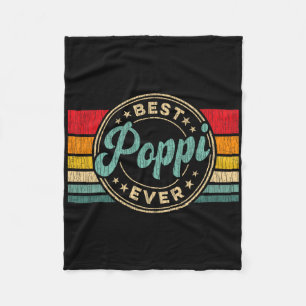 Cobertor De Velo Melhor Poppi Alguma Vez Vintage Retro Padre&#; s D