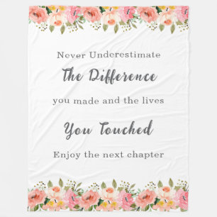 Cobertor De Velo Melhor Professora Alguma Vez Presente