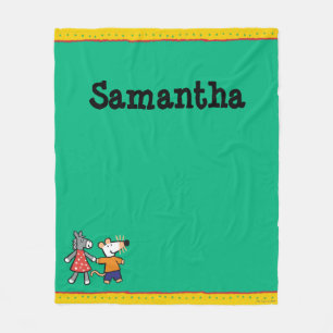 Cobertor De Velo Melhores amigos Maisy e mãos Dotty da posse