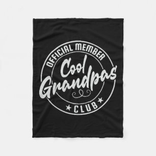 Cobertor De Velo Membro Oficial do legal Grandpas Club Vintage