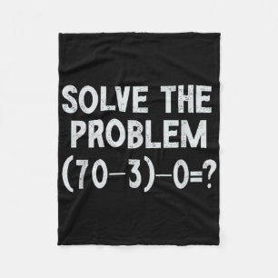 Cobertor De Velo Meme engraçado 67 Pemdas professor de matemática e