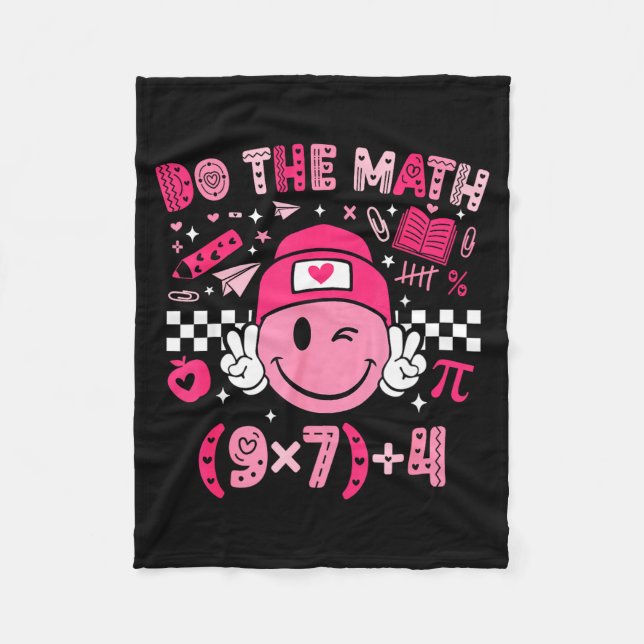 Cobertor De Velo Meme Matemática Seis Sete 76 (Frente)