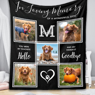 Cobertor De Velo Memória de Amor Personalizada Pet Memorial 5 Foto