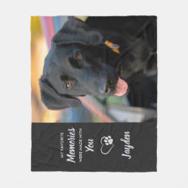 Cobertor De Velo Memórias Favoritas Cão Perda de Pet Memorial Pet