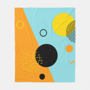Cobertor De Velo Memphis, hipster, tendências, ilustração legal art