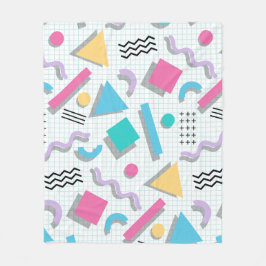 Cobertor De Velo Memphis Shapes