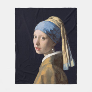 Cobertor De Velo Menina com brinco de pérola 1665