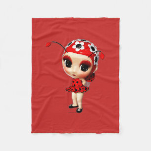 Cobertor De Velo Menina Ladybug