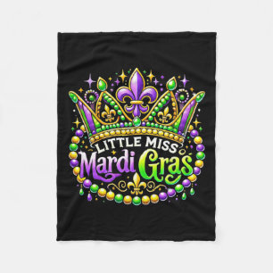 Cobertor De Velo Menina Mardi Gras 2025 Nova Orleans Mulheres Crian