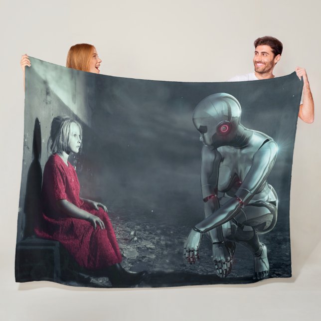 Cobertor De Velo MENINA PEQUENA e ANDROID (In Situ)