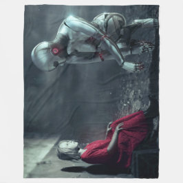 Cobertor De Velo MENINA PEQUENA e ANDROID