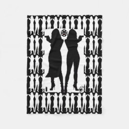 Cobertor De Velo Menina tática do AA