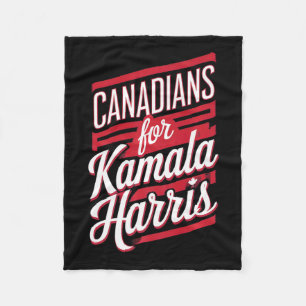Cobertor De Velo Meninas Canadianas Bonitas Para Kamala Harris Cat